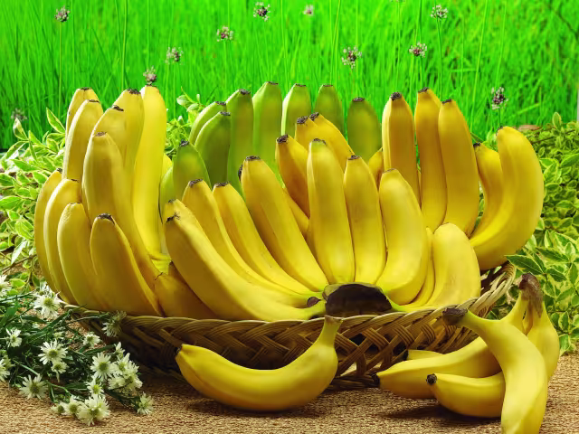 تصویر موز برای والپیپر و پس‌زمینه در موضوع غذا و آشامیدنی