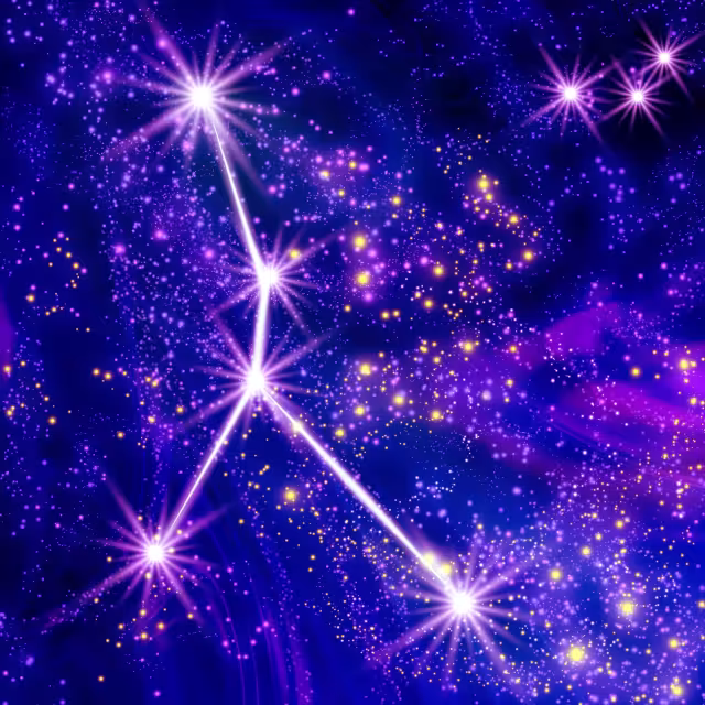 تصویر صورت فلکی برای والپیپر و پس‌زمینه در موضوع فضا و نجوم