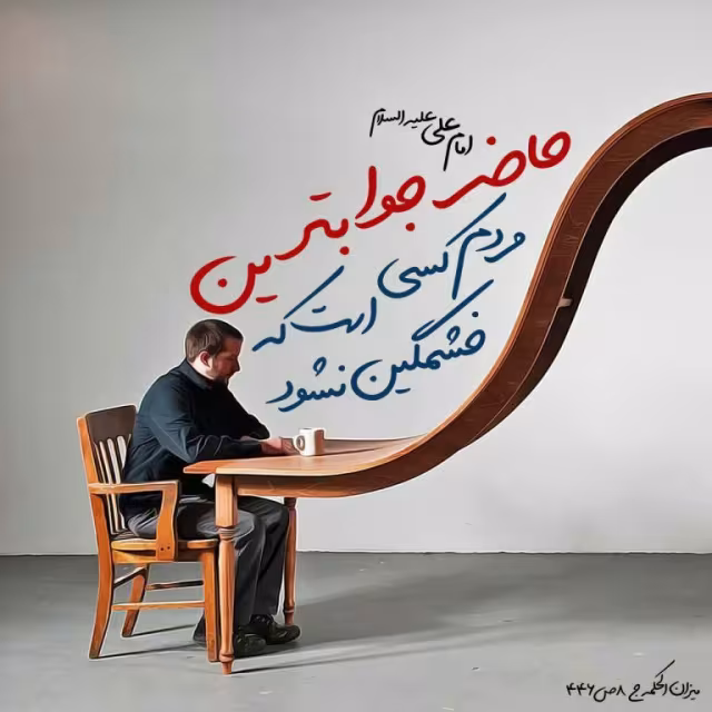 حدیث حاضر جوابترین مردم