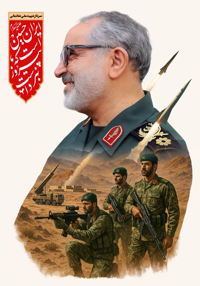 شهید علی شادمانی | پوستر و تصویر یادبود