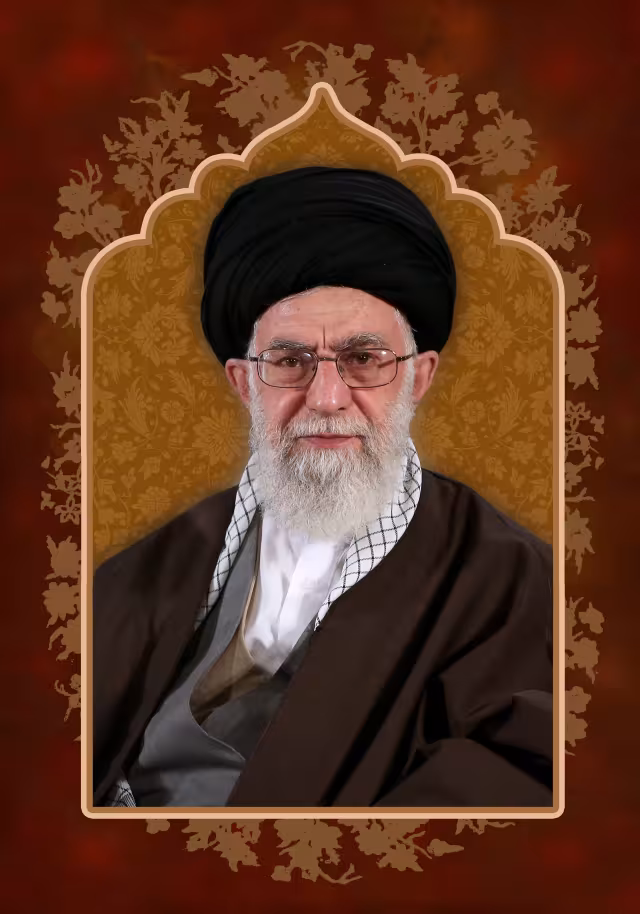 امام خامنه ای | تصویر باکیفیت برای طراحی
