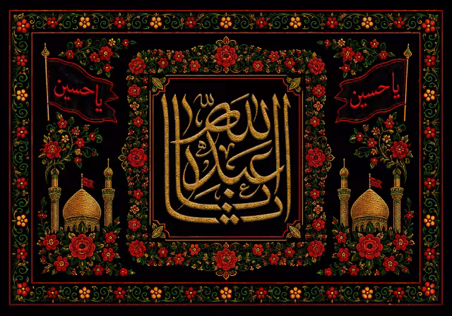 یا اباعبدالله | تصویر باکیفیت برای طراحی؛ طرح منتخب