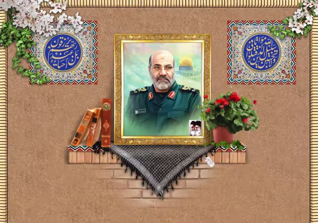 شهید محمد رضا زاهدی | تصویر باکیفیت برای طراحی