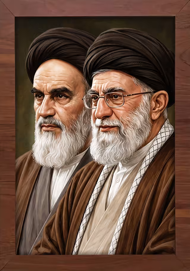 آقا و امام | تصویر باکیفیت برای طراحی؛ طرح منتخب