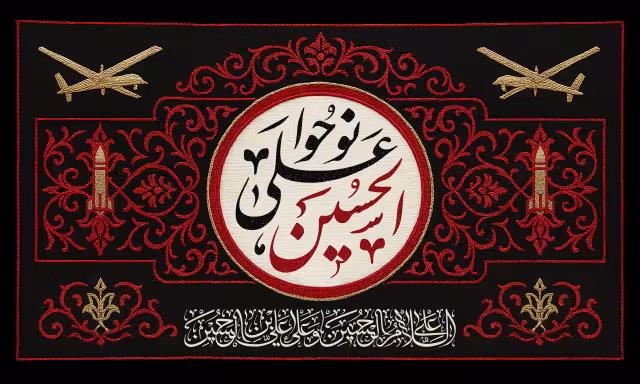 نوحوا علی الحسین | تصویر باکیفیت برای طراحی