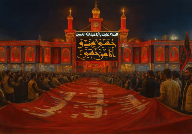 راهپیمایی اربعین - حرم امام حسین (ع) | تصویر باکیفیت زیارتی