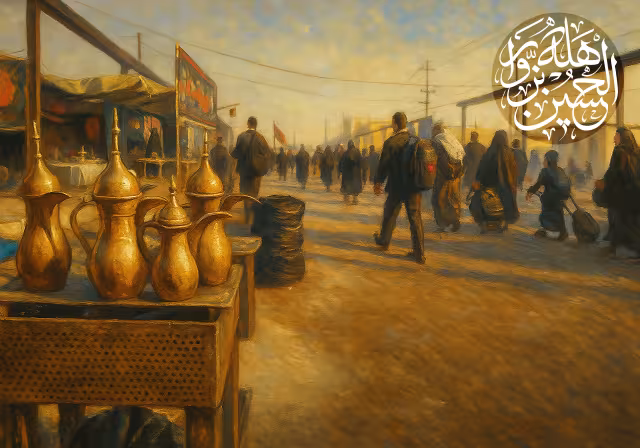 هله بزوار الحسین (ع) | طرح گرافیکی مناسبتی