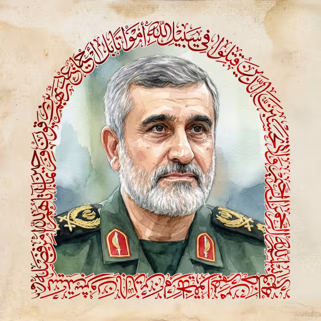 شهید حاجی زاده | پوستر مذهبی باکیفیت