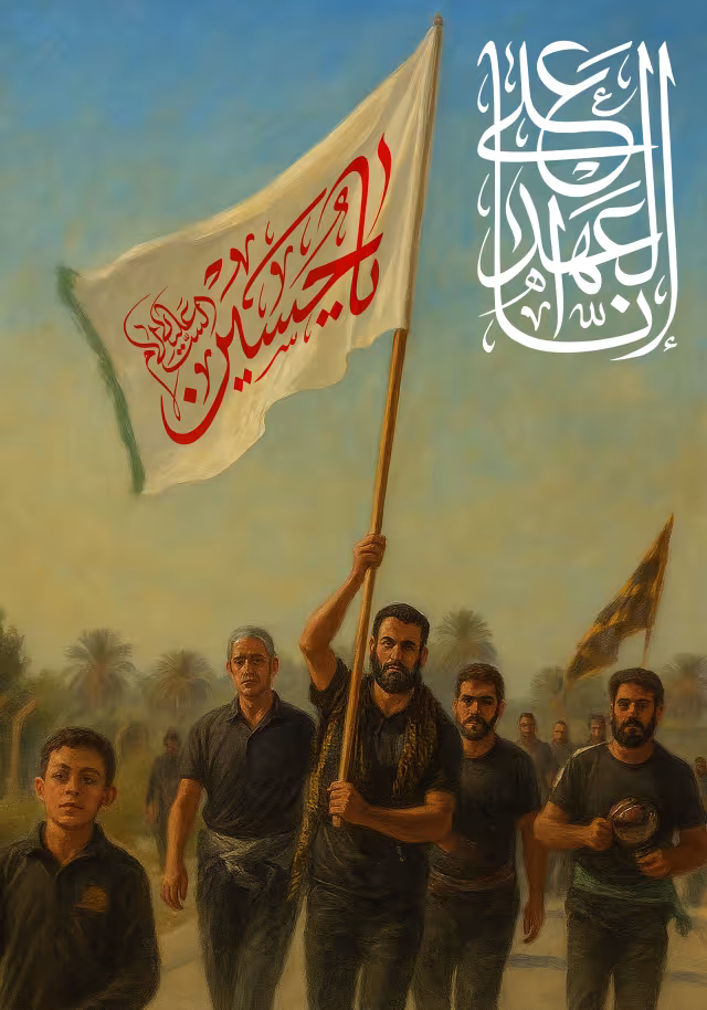 راهپیمایی اربعین | پوستر مناسب کانال و صفحه مذهبی