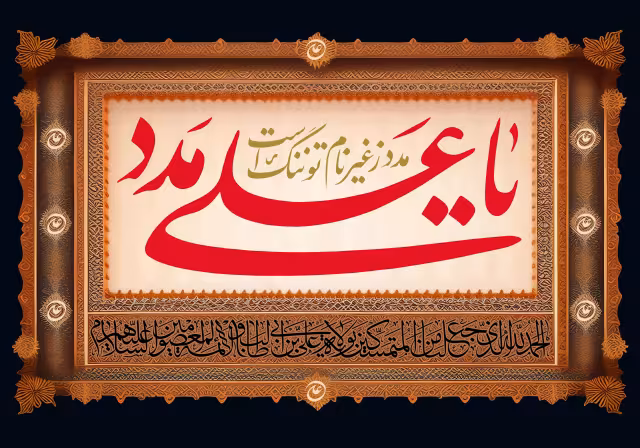 شهادت امام علی (ع) | پوستر هنری و مناسبتی