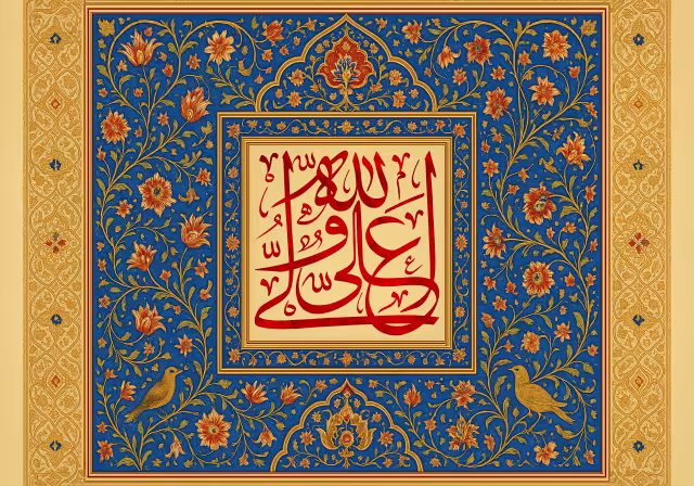 علی ولی الله - عید غدیر | پوستر و تصویر مناسبتی باکیفیت