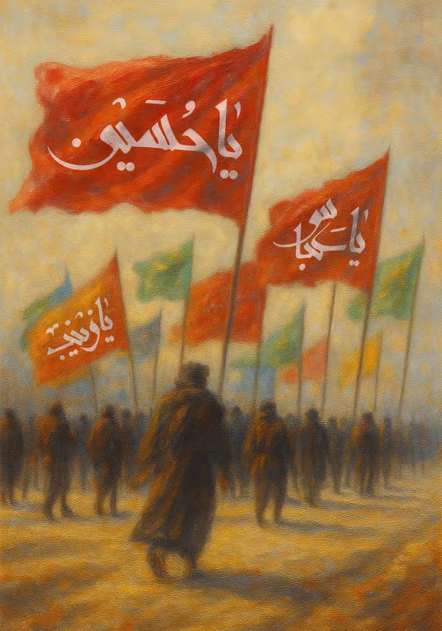 راهپیمایی اربعین | تصویر مناسب انتشار مناسبتی
