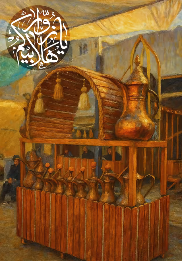 هلابیکم یا زوار | تصویر باکیفیت برای طراحی