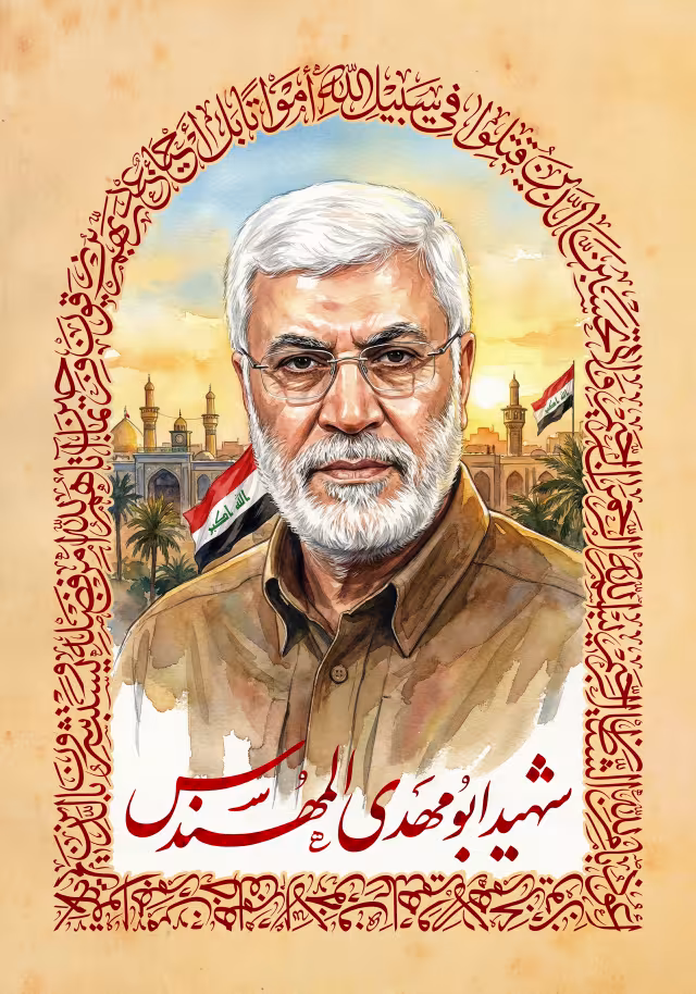 شهید ابومهدی المهندس | تصویر باکیفیت برای طراحی