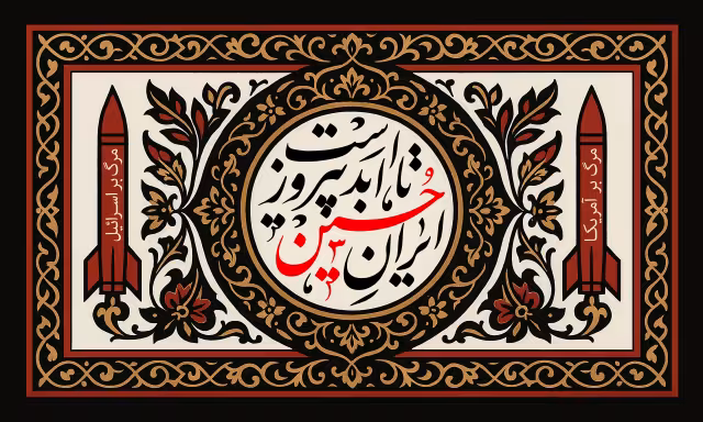 ایران حسین تا ابد پیروز است | تصویر باکیفیت برای طراحی؛ طرح منتخب