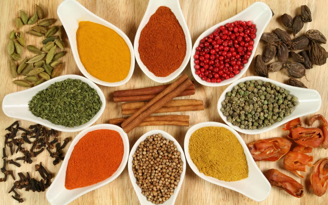 تصویر ادویه برای والپیپر و پس‌زمینه در موضوع غذا و آشامیدنی