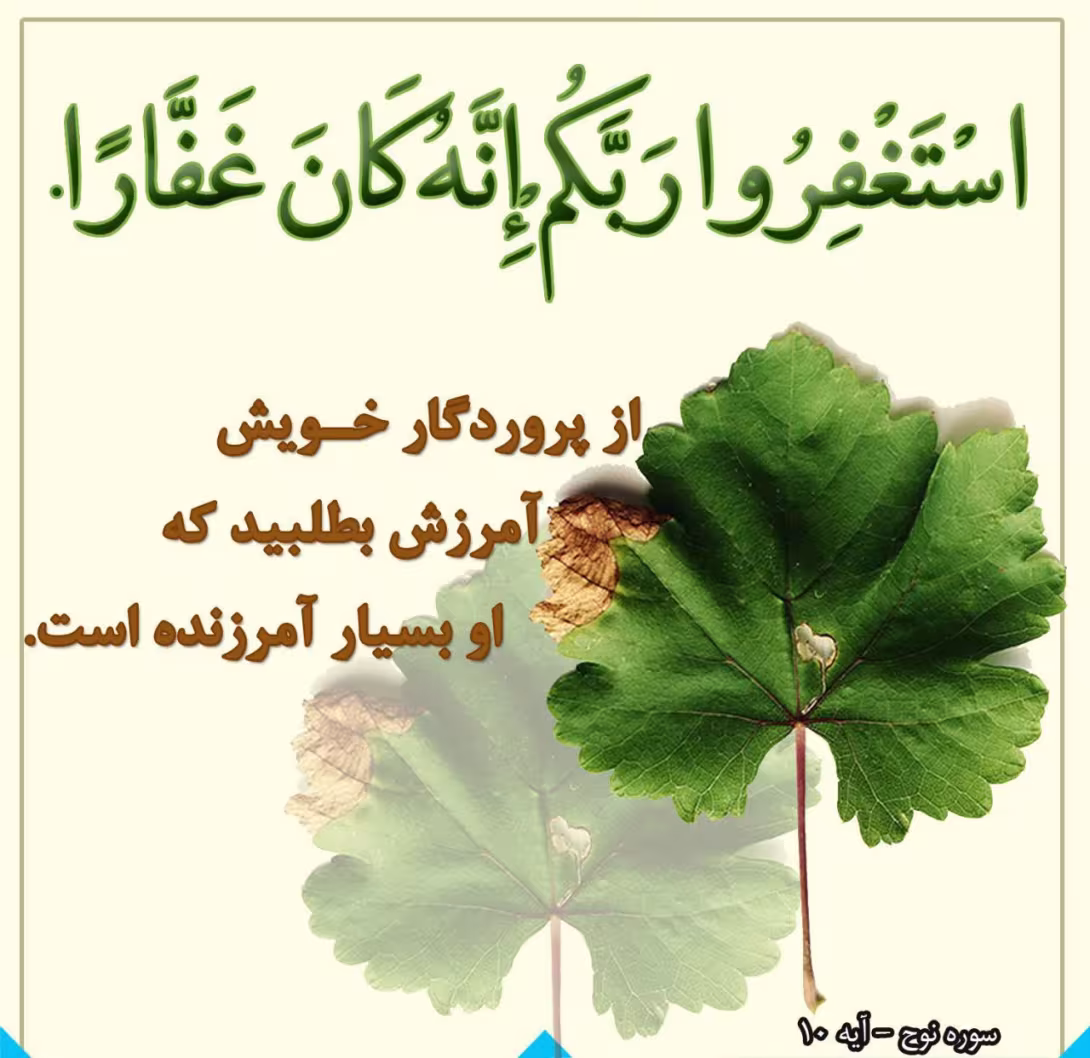 طلب آمرزش از خداوند