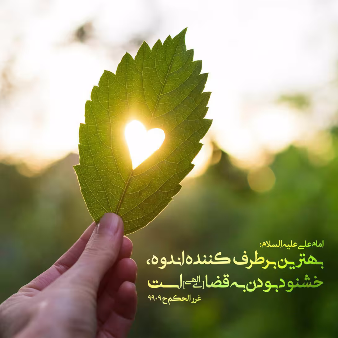 حدیث بهترین بر طرف کننده اندوه