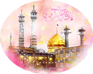 تصویر متحرک ولادت حضرت معصومه سلام الله علیها