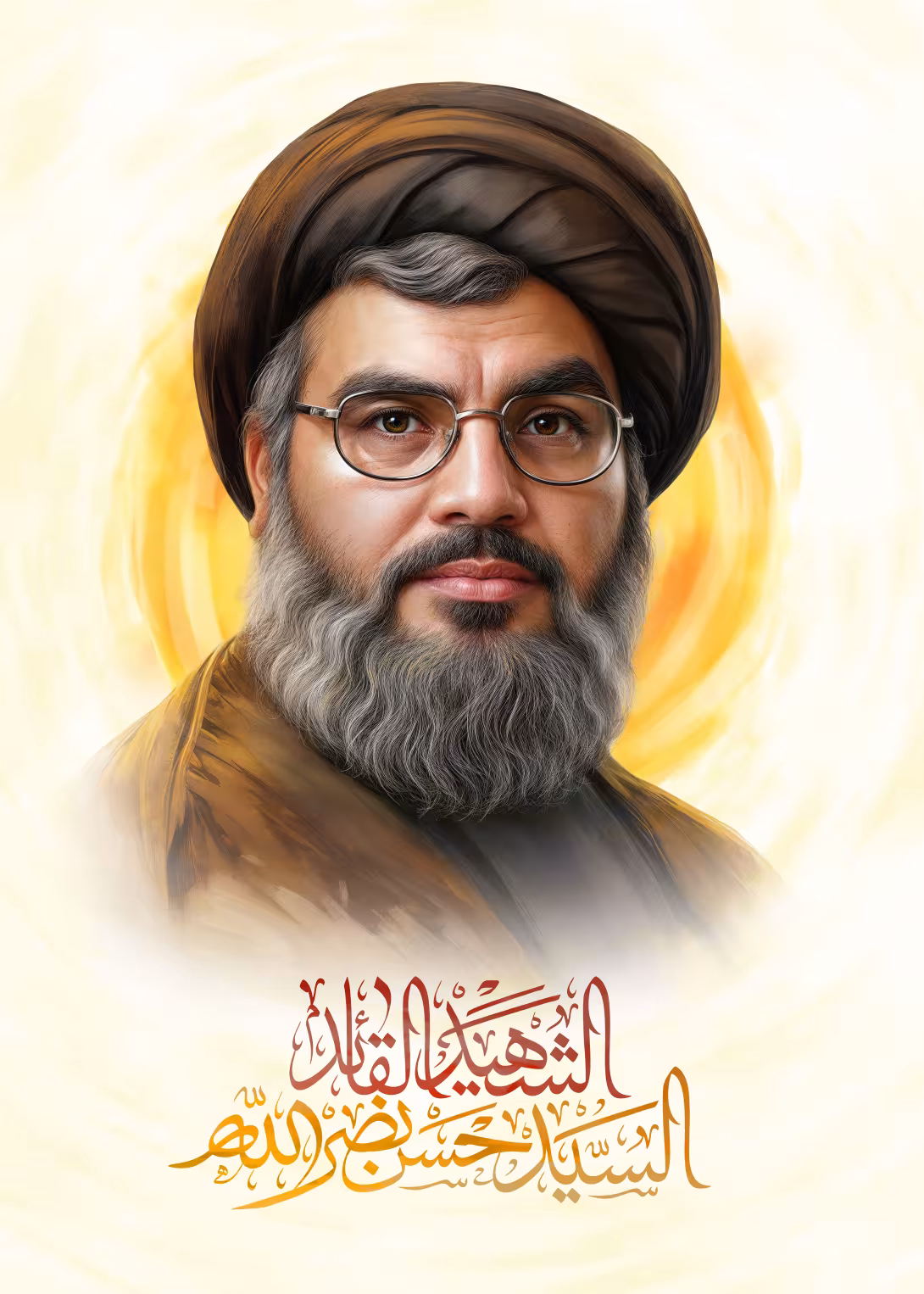الشهید القائد السید حسن نصرالله | پوستر مذهبی باکیفیت