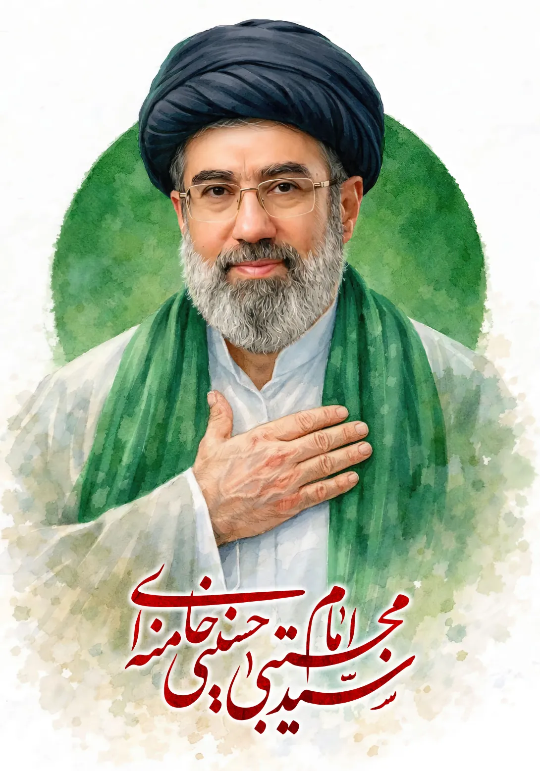 امام سید مجتبی خامنه ای | طرح گرافیکی برای شبکه‌های اجتماعی
