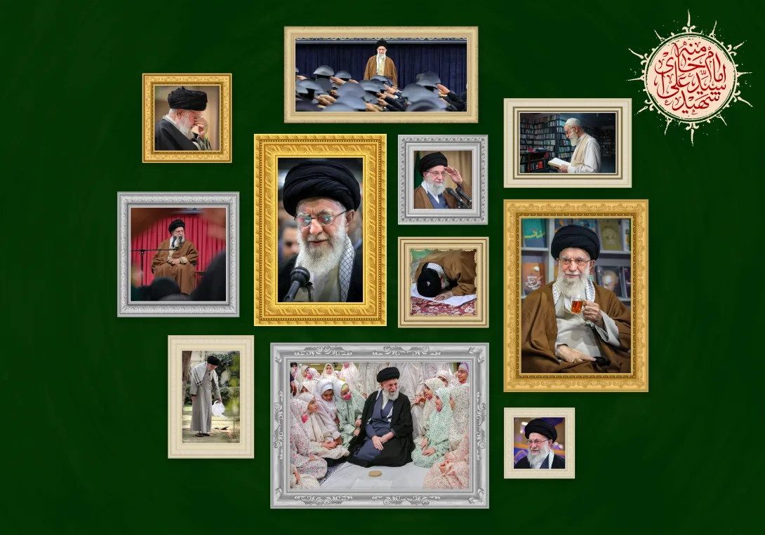تصاویری از شهید امام سید علی خامنه ای | پوستر و تصویر یادبود